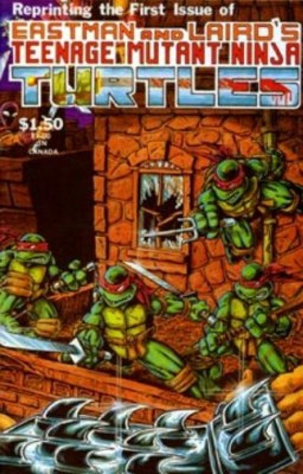 Teenage Mutant Ninja Turtles #1 (4th Printing)