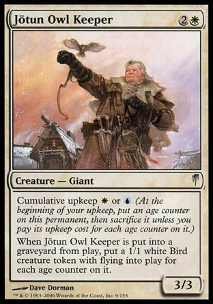 J�tun Owl Keeper (Coldsnap) Trading Card