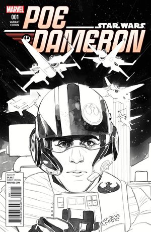 Poe Dameron #1 (Noto Sketch Variant)