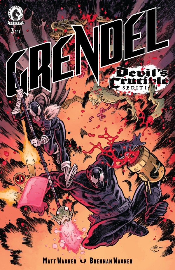 Grendel: Devil's Crucible – Sedition #3 (Cover B Márk László Variant) Comic