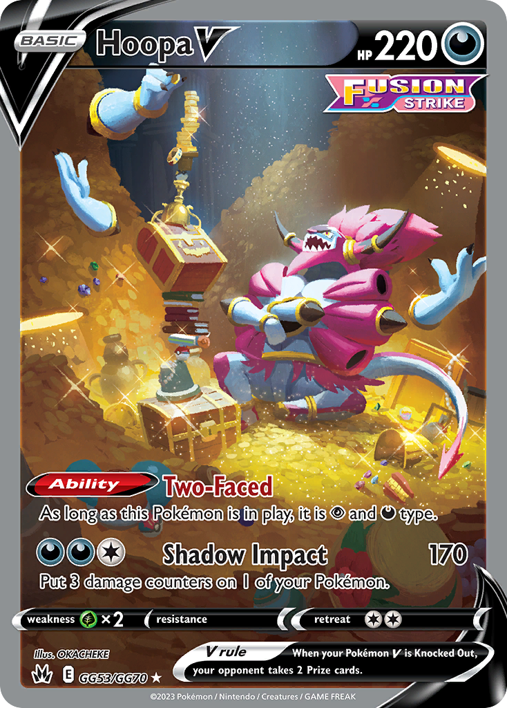 Hoopa V (GG53) - Crown Zenith Galarian Gallery Pokémon Card