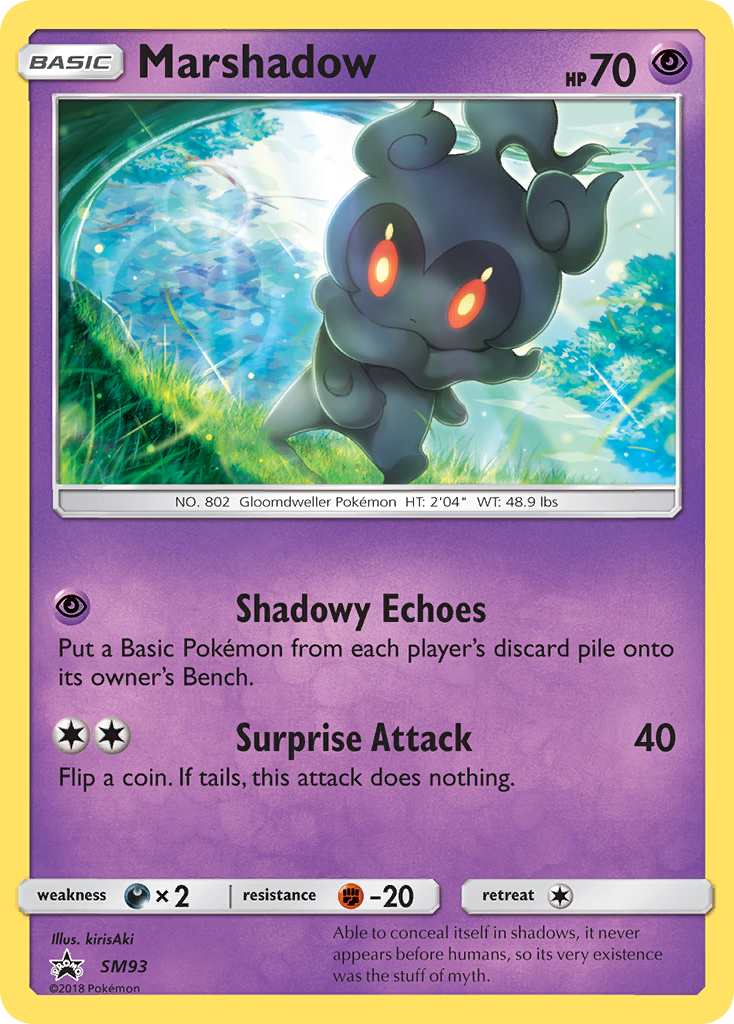 Marshadow (SM93) - SM Black Star Promos Pokémon Card