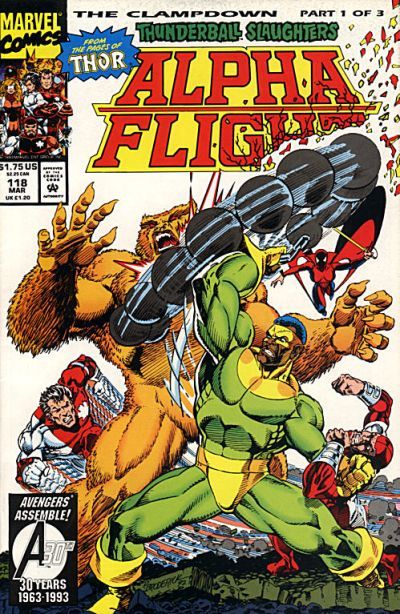 Alpha Flight #118 Comic