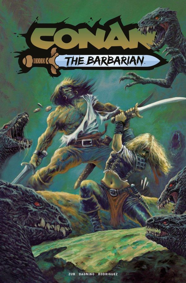 Conan: The Barbarian #34 (Cover F Juan Alberto Hernandez Glow-in-the-Dark Variant) Comic