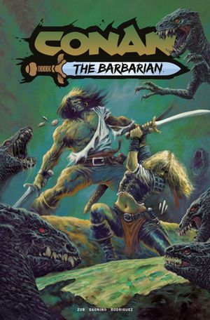 Conan: The Barbarian #34 (Cover F Juan Alberto Hernandez Glow-in-the-Dark Variant)