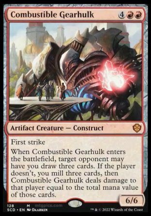 Combustible Gearhulk (Starter Commander Decks) Trading Card