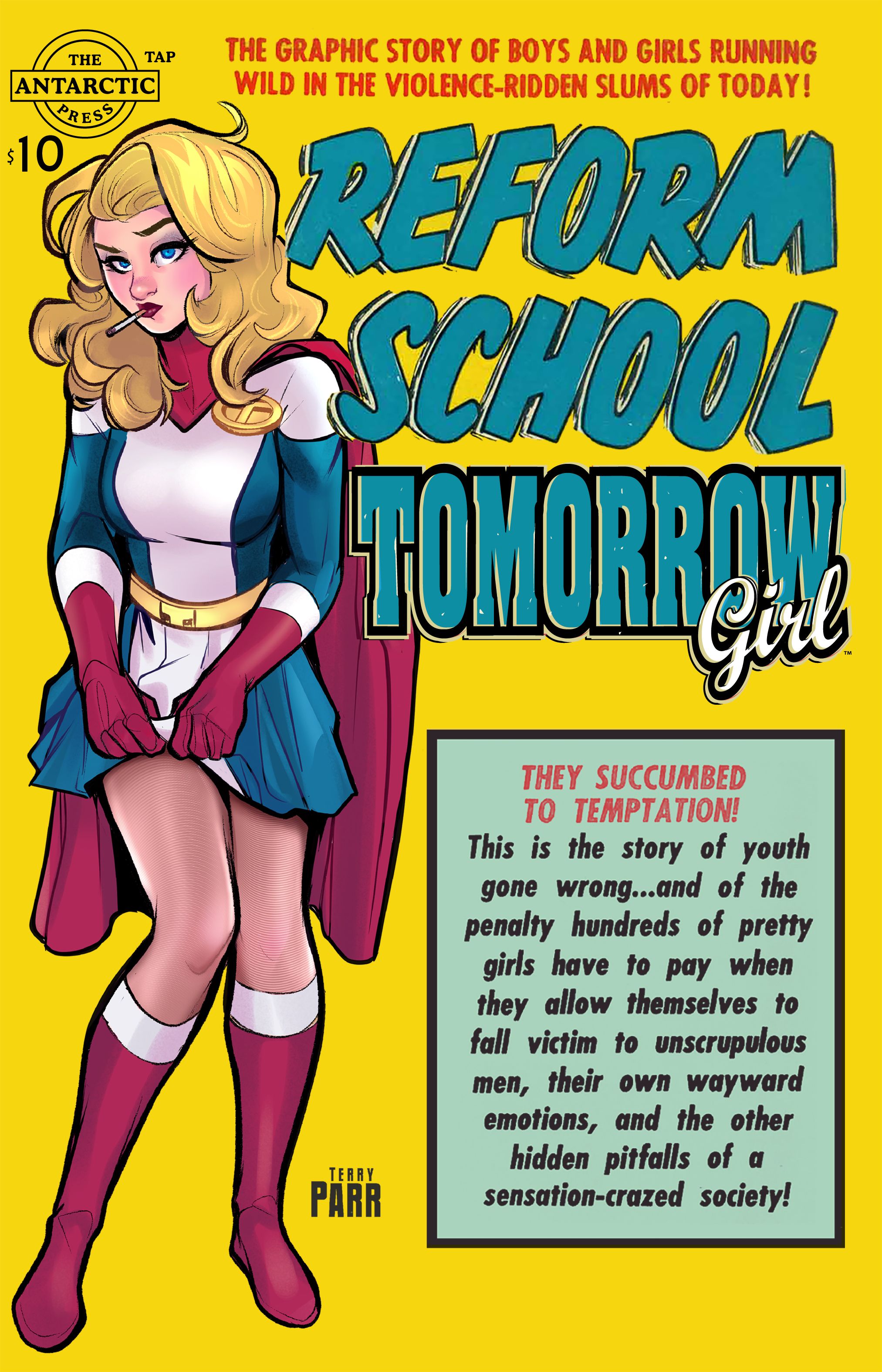 Tomorrow Girl #19 (Cvr B Terry Parr Retro Homage Variant) Comic