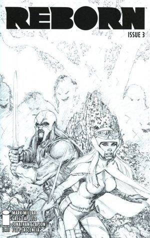 Reborn #3 (Cover B 100 Copy Cover Capullo Sket)