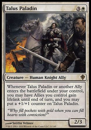 Talus Paladin (Worldwake) Trading Card