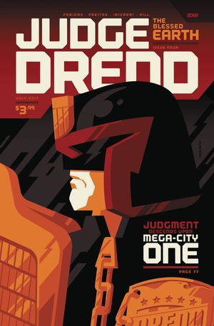 Judge Dredd Blessed Earth #4 (Cover B Whalen)