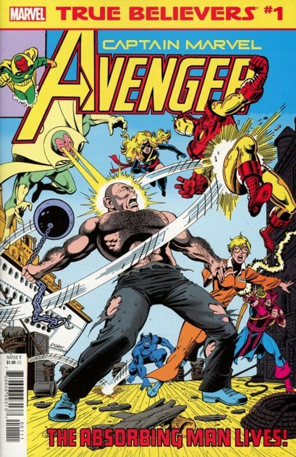 True Believers: Captain Marvel - Avenger #1