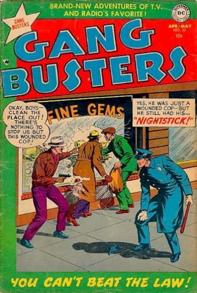 Gang Busters #33 Comic