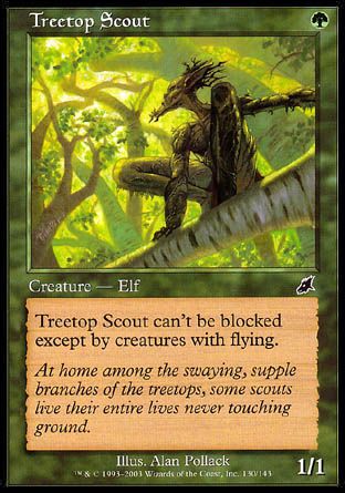 Treetop Scout (Scourge) Trading Card