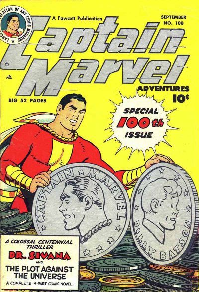 Captain Marvel Adventures #100 Comic