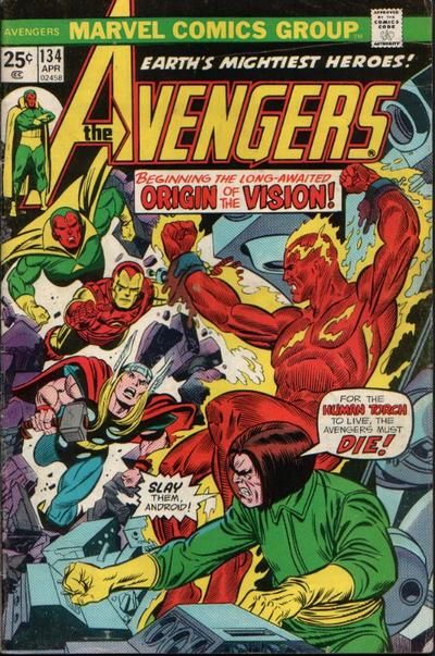 Avengers #134 Comic