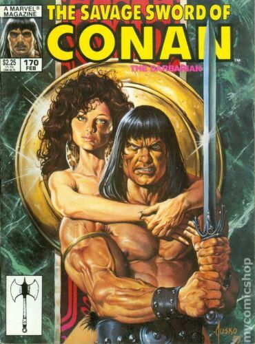The Savage Sword of Conan #170 Comic