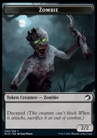 Zombie (Innistrad: Midnight Hunt) Trading Card