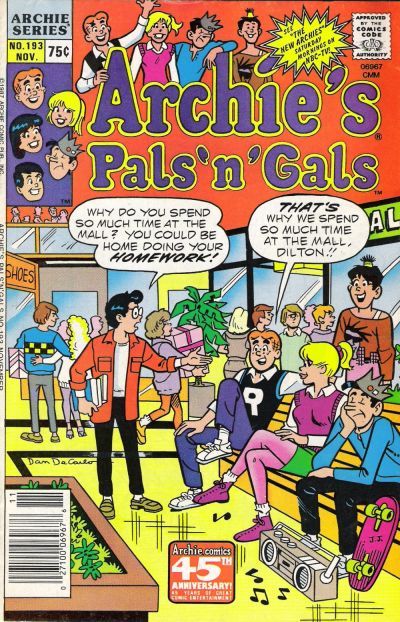 Archie's Pals 'N' Gals #193 Comic