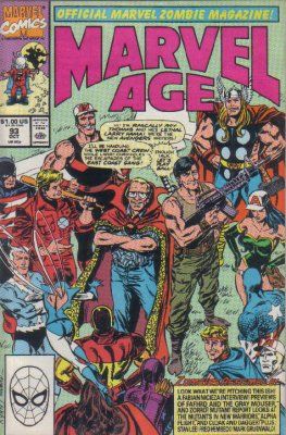 Marvel Age #93 Comic