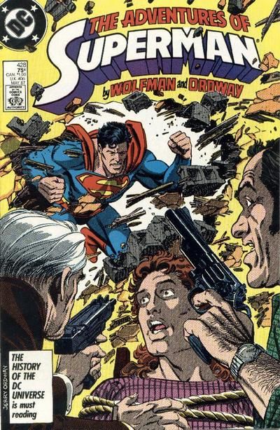 Adventures of Superman #428 Comic