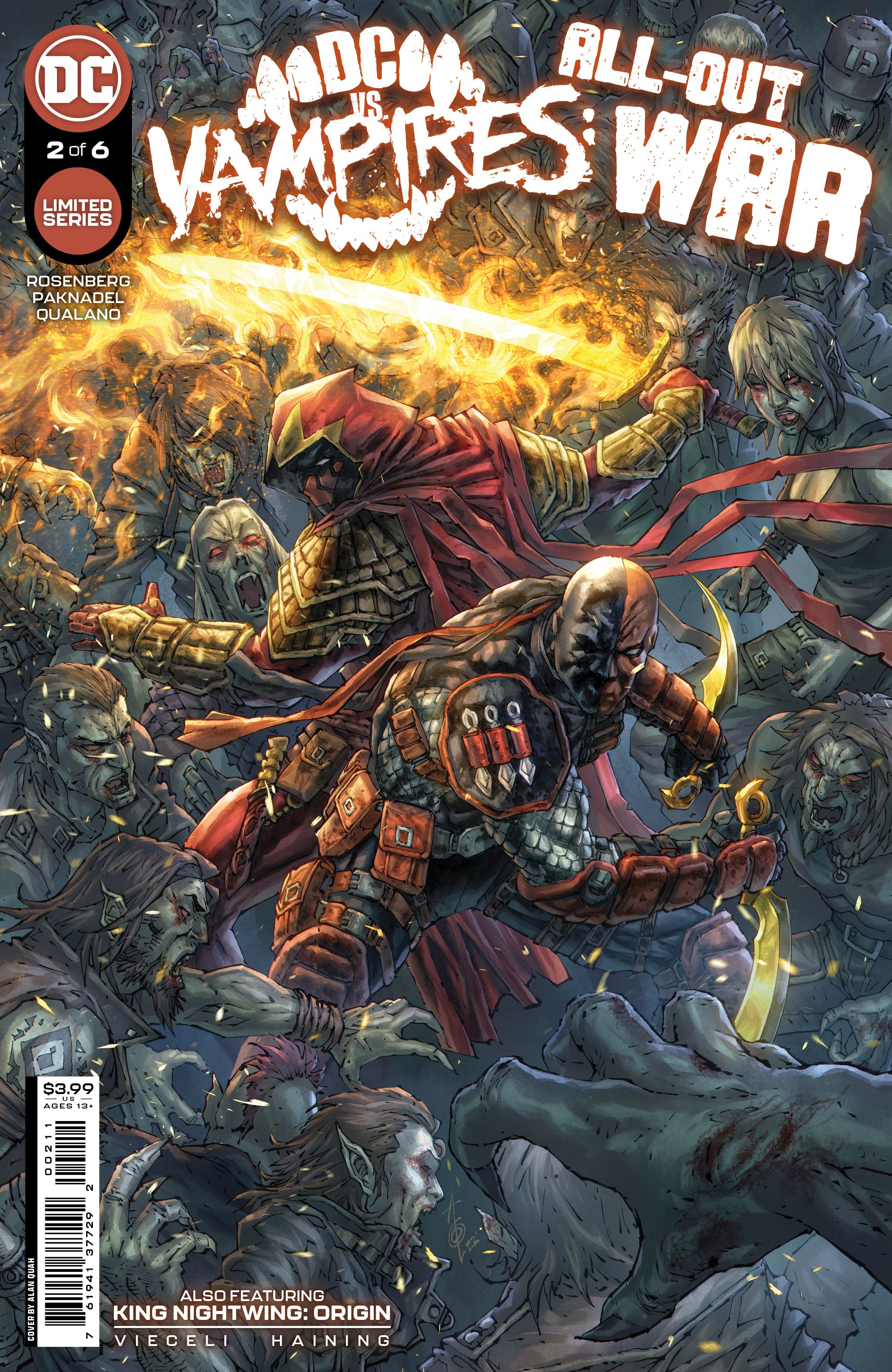 DC vs. Vampires: All-Out War #2 Comic