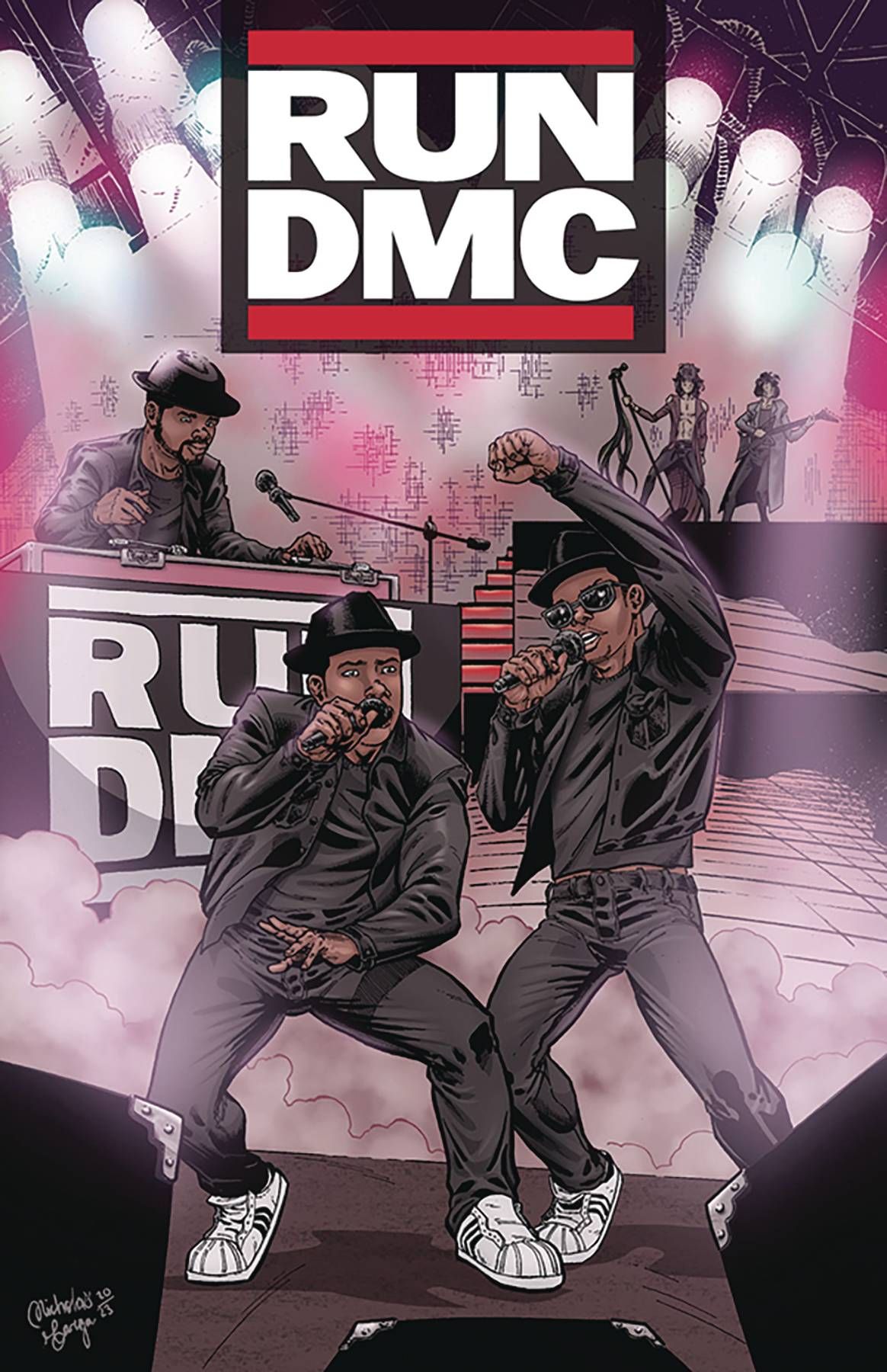 Rock & Roll Biographies #24: Run DMC Comic