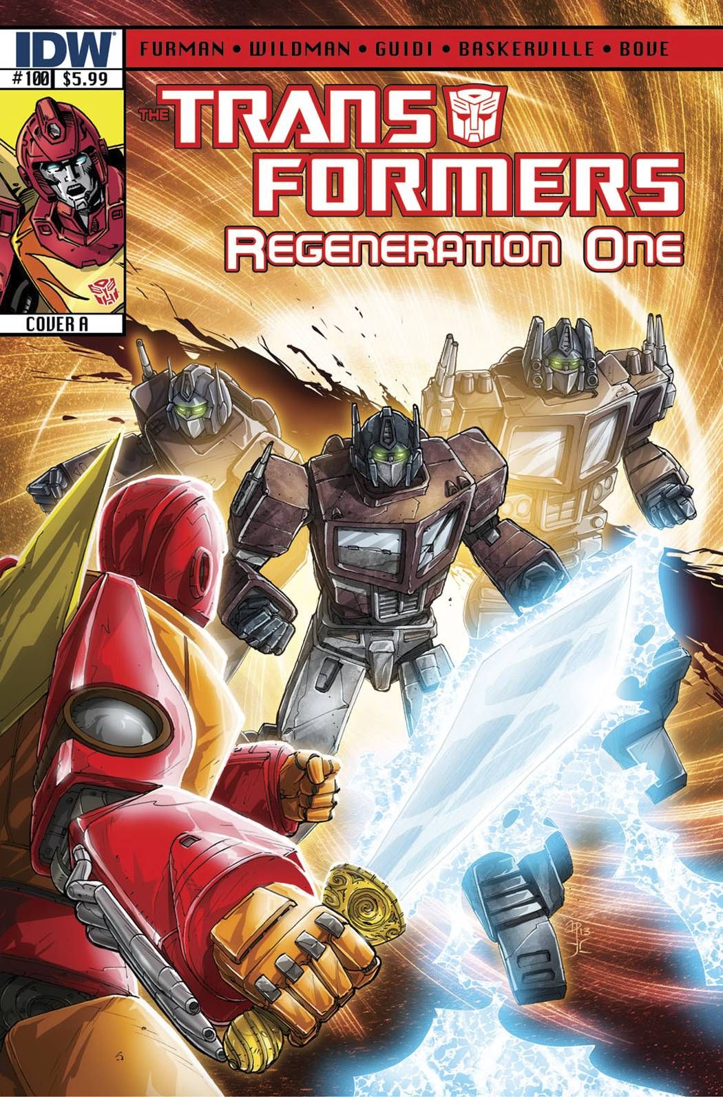 Transformers: Regeneration One #100 Comic