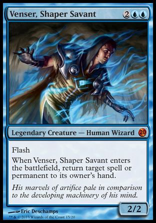 Venser, Shaper Savant (From the Vault : Twenty) Trading Card