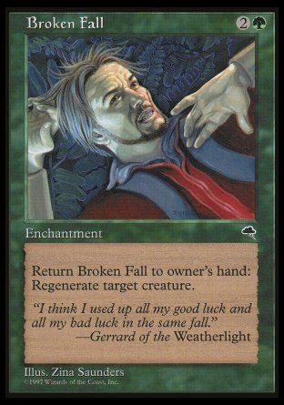 Broken Fall (Tempest) Trading Card