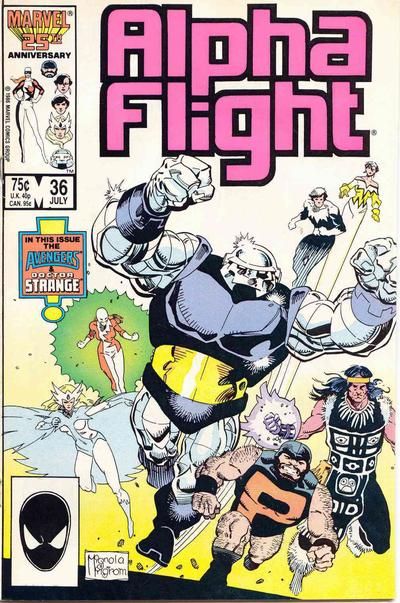 Alpha Flight #36 Comic
