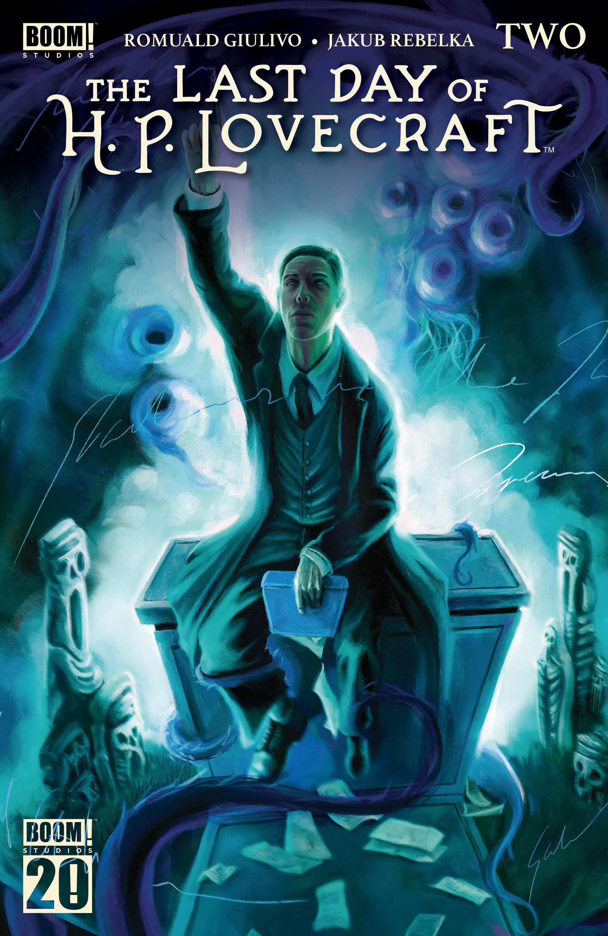 The Last Day Of H.P. Lovecraft #2 (B Variant Dressed Gala) Comic