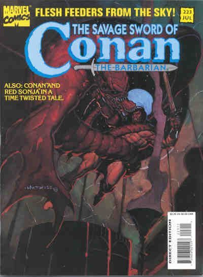 The Savage Sword of Conan #223 Comic