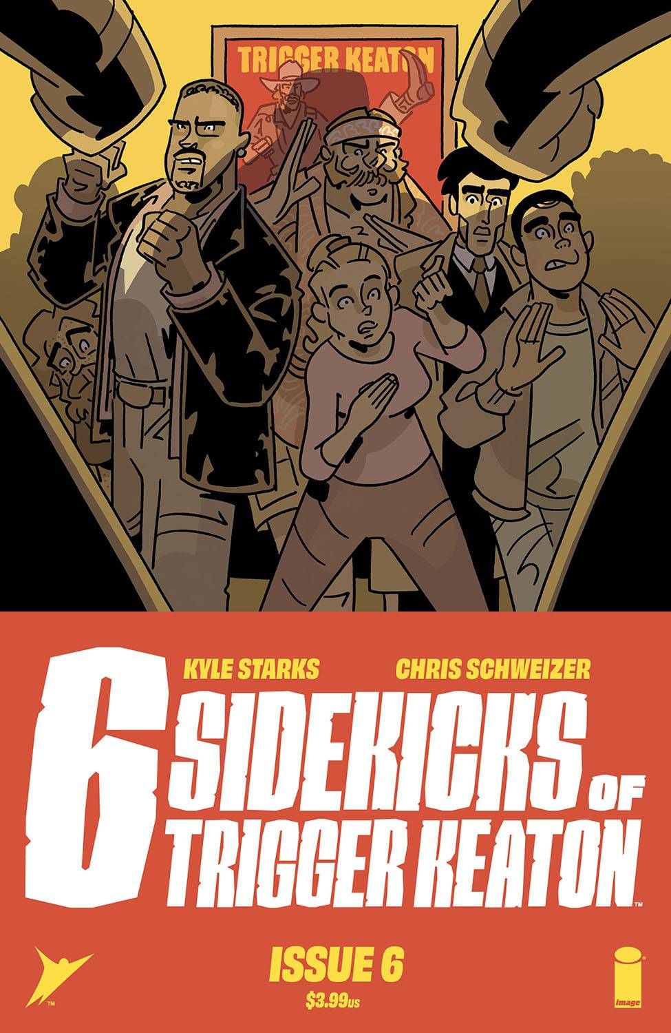 Six Sidekicks Of Trigger Keaton #6 Comic