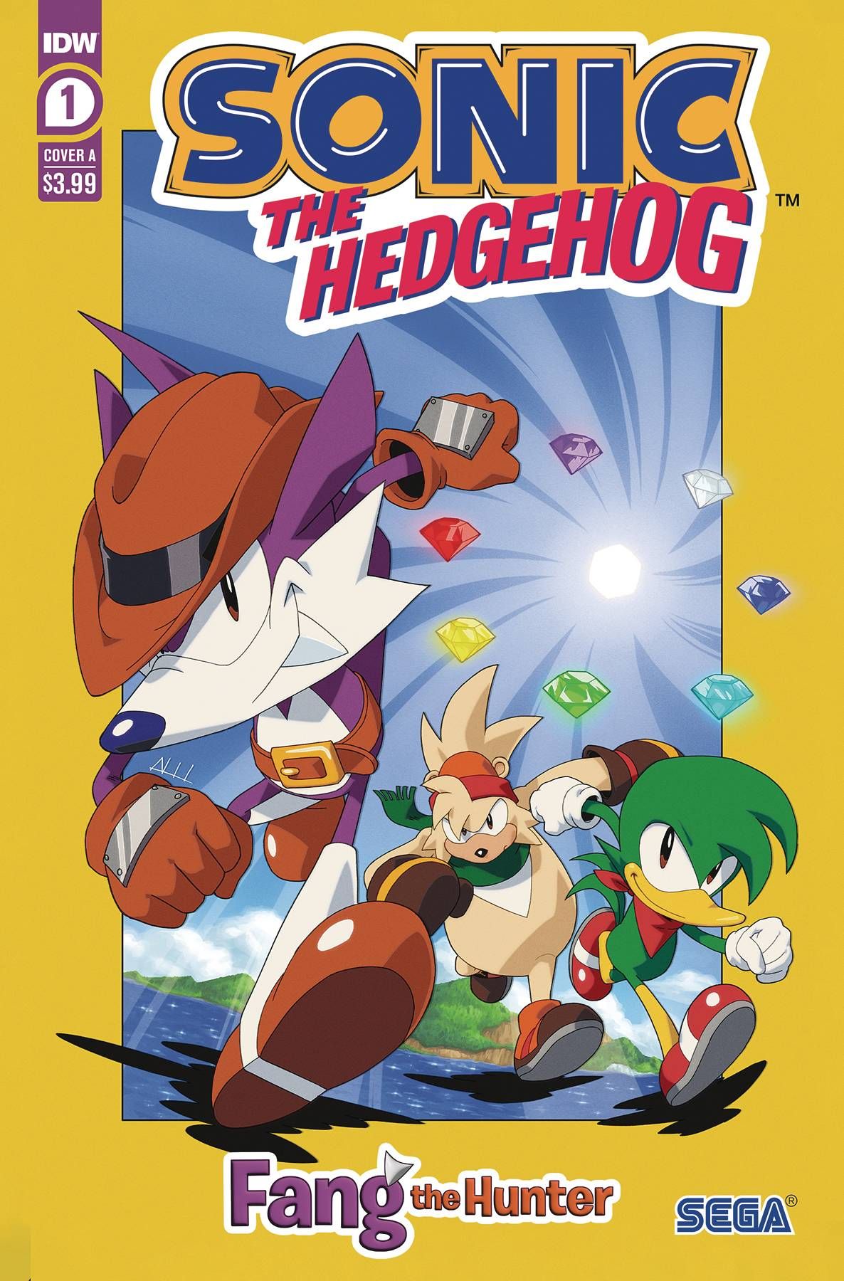 Sonic the Hedgehog: Fang the Hunter #1 Comic