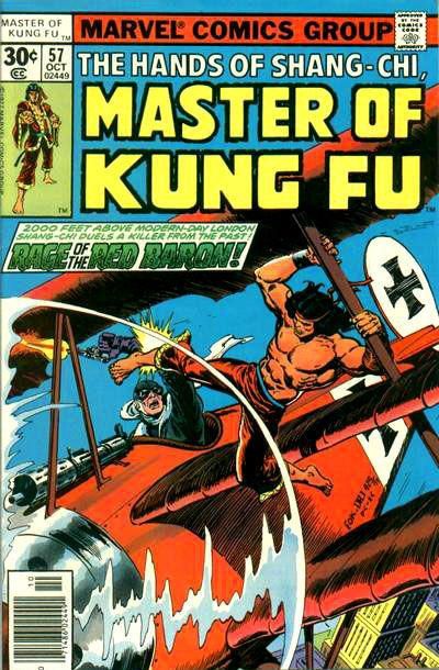 Master of Kung Fu #57 Comic