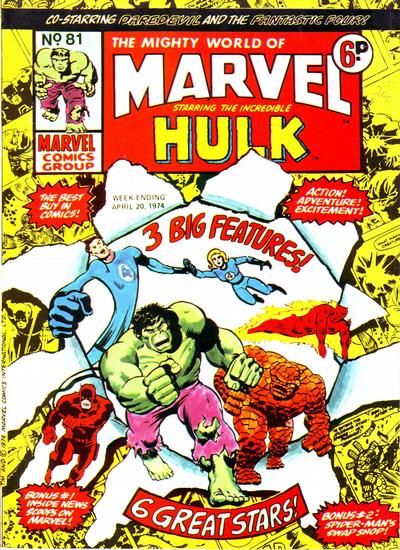 Mighty World of Marvel, The #81 Comic