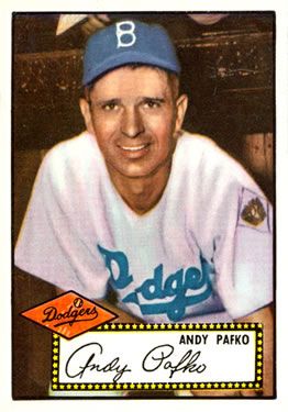 Andy Pafko 1952 Topps #1 Sports Card