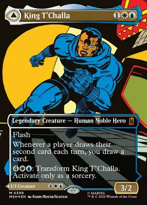 King T'Challa #399 (Marvel Super Heroes - Borderless Foil)