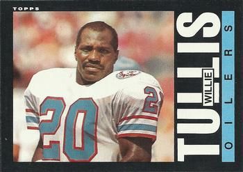 Willie Tullis 1985 Topps #256 Sports Card