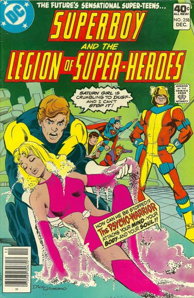 Superboy and the Legion of Super-Heroes #258 Comic