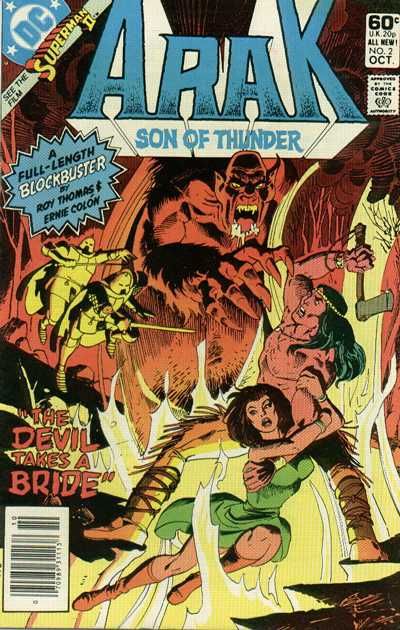Arak, Son of Thunder #2 Comic