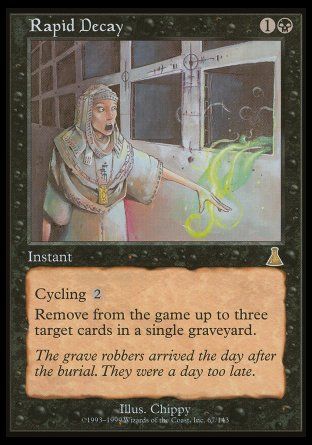 Rapid Decay (Urza's Destiny) Trading Card