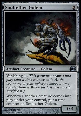 Soultether Golem (Future Sight) Trading Card