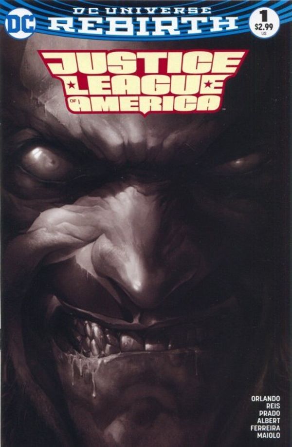 Justice League of America #1 (Mattina Sketch Variant)