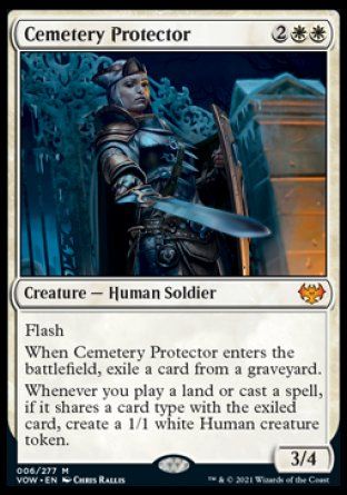 Cemetery Protector (Innistrad: Crimson Vow) Trading Card