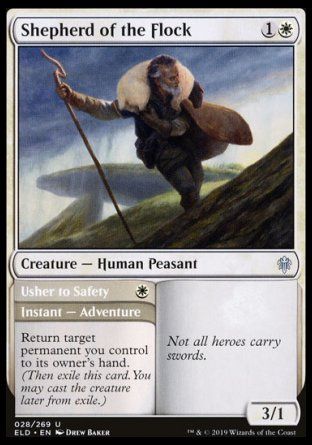 Shepherd of the Flock (Throne of Eldraine) Trading Card