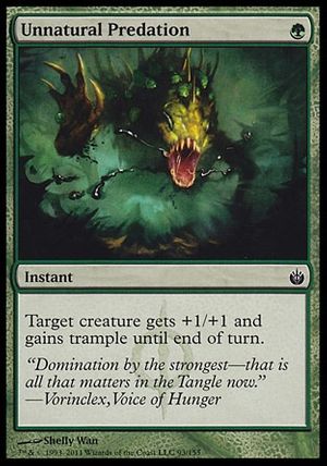 Unnatural Predation (Mirrodin Besieged)