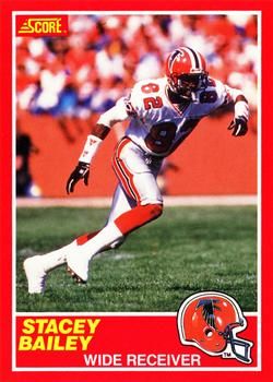 Stacey Bailey 1989 Score #135 Sports Card