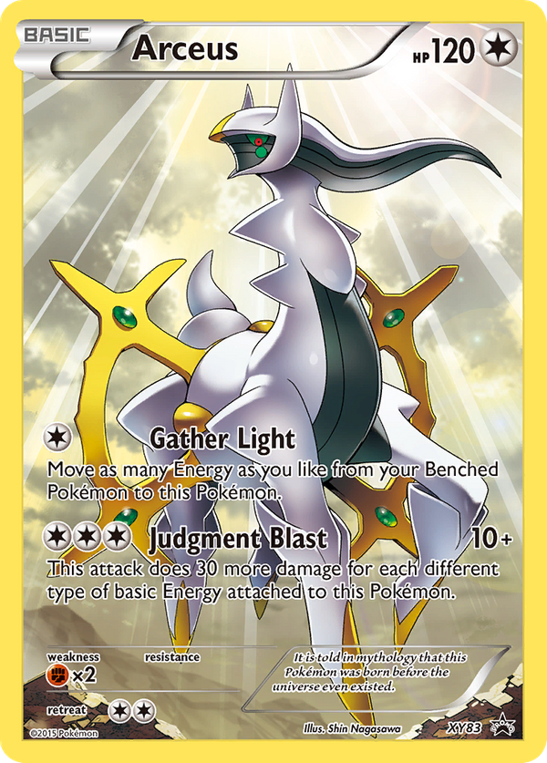 Arceus (XY83) - XY Black Star Promos