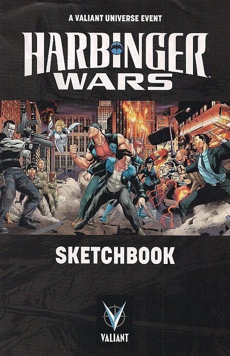 Harbinger Wars Sketchbook #nn Comic